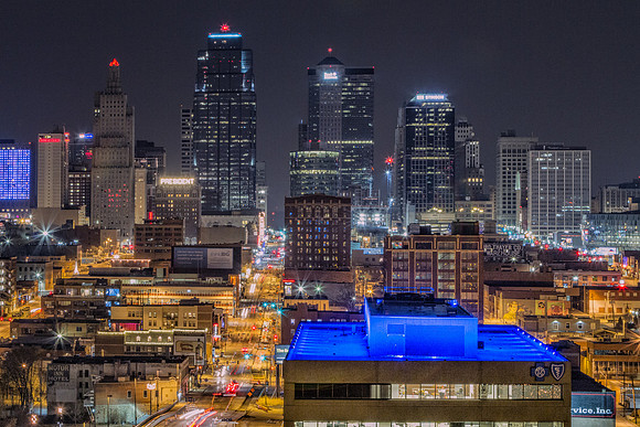 KC Skyline @ Night