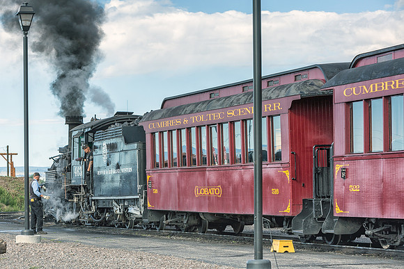 Getting Her Ready for the Trip - Antonito, CO to Chama, NM