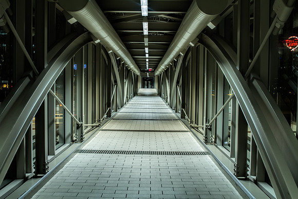 Enclosed Walkway from Crown Center to Union Station