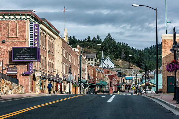 Main Street in Black Hawk, CO