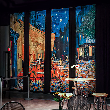 Grab a table at the 'Cafe Terrace at Night'