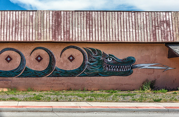 Antonito, CO. Part of the Murals of Conejos County.