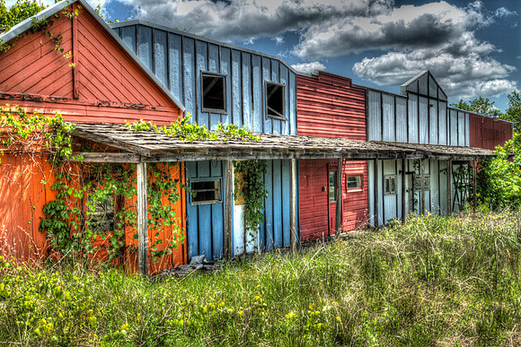 Ghost Town in Blazing Color