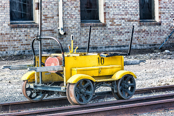 Service Car on the Cumbres & Toltec Line - Antonito, CO